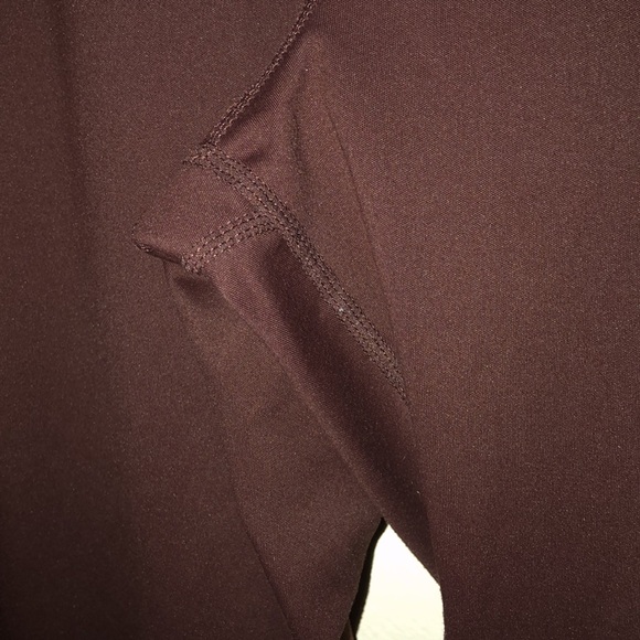 Wilo the Label Brown Colorblock NWOT Size Large Flare Leggings - Picture 8 of 10